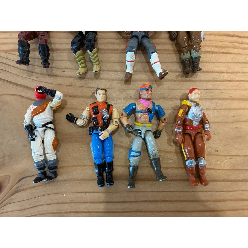 Vintage GI Joe Action Figure Lot of 12 Hasbro 3.75 Inch 80s 90s Mixed Figures